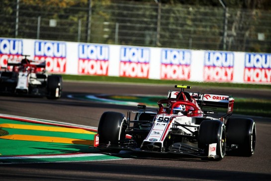 Antonio Giovinazzi (ITA) Alfa Romeo Racing C39.
31.10.2020. Formula 1 World Championship, Rd 13, Emilia Romagna Grand Prix, Imola, Italy, Qualifying Day.
- www.xpbimages.com, EMail: requests@xpbimages.com © Copyright: Batchelor / XPB Images