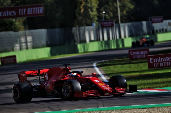 Sebastian Vettel (GER) Ferrari SF1000.
31.10.2020. Formula 1 World Championship, Rd 13, Emilia Romagna Grand Prix, Imola, Italy, Qualifying Day.
- www.xpbimages.com, EMail: requests@xpbimages.com © Copyright: Batchelor / XPB Images