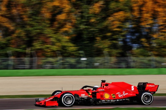 Sebastian Vettel (GER) Ferrari SF1000.
31.10.2020. Formula 1 World Championship, Rd 13, Emilia Romagna Grand Prix, Imola, Italy, Qualifying Day.
- www.xpbimages.com, EMail: requests@xpbimages.com © Copyright: Batchelor / XPB Images