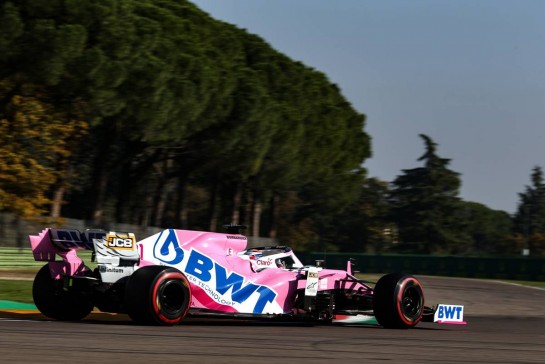 Sergio Perez (MEX), Racing Point
31.10.2020. Formula 1 World Championship, Rd 13, Emilia Romagna Grand Prix, Imola, Italy, Qualifying Day.
- www.xpbimages.com, EMail: requests@xpbimages.com © Copyright: Charniaux / XPB Images