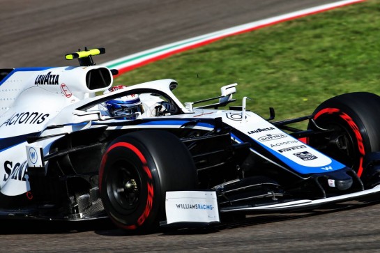 Nicholas Latifi (CDN) Williams Racing FW43.
31.10.2020. Formula 1 World Championship, Rd 13, Emilia Romagna Grand Prix, Imola, Italy, Qualifying Day.
- www.xpbimages.com, EMail: requests@xpbimages.com © Copyright: Batchelor / XPB Images