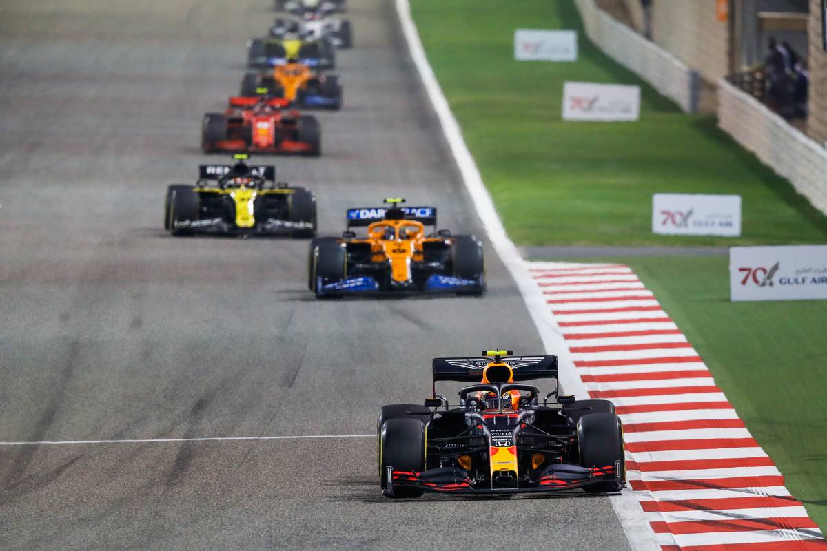 Alexander Albon (THA) Red Bull Racing RB16. 29.11.2020. Formula 1 World Championship, Rd 15, Bahrain Grand Prix