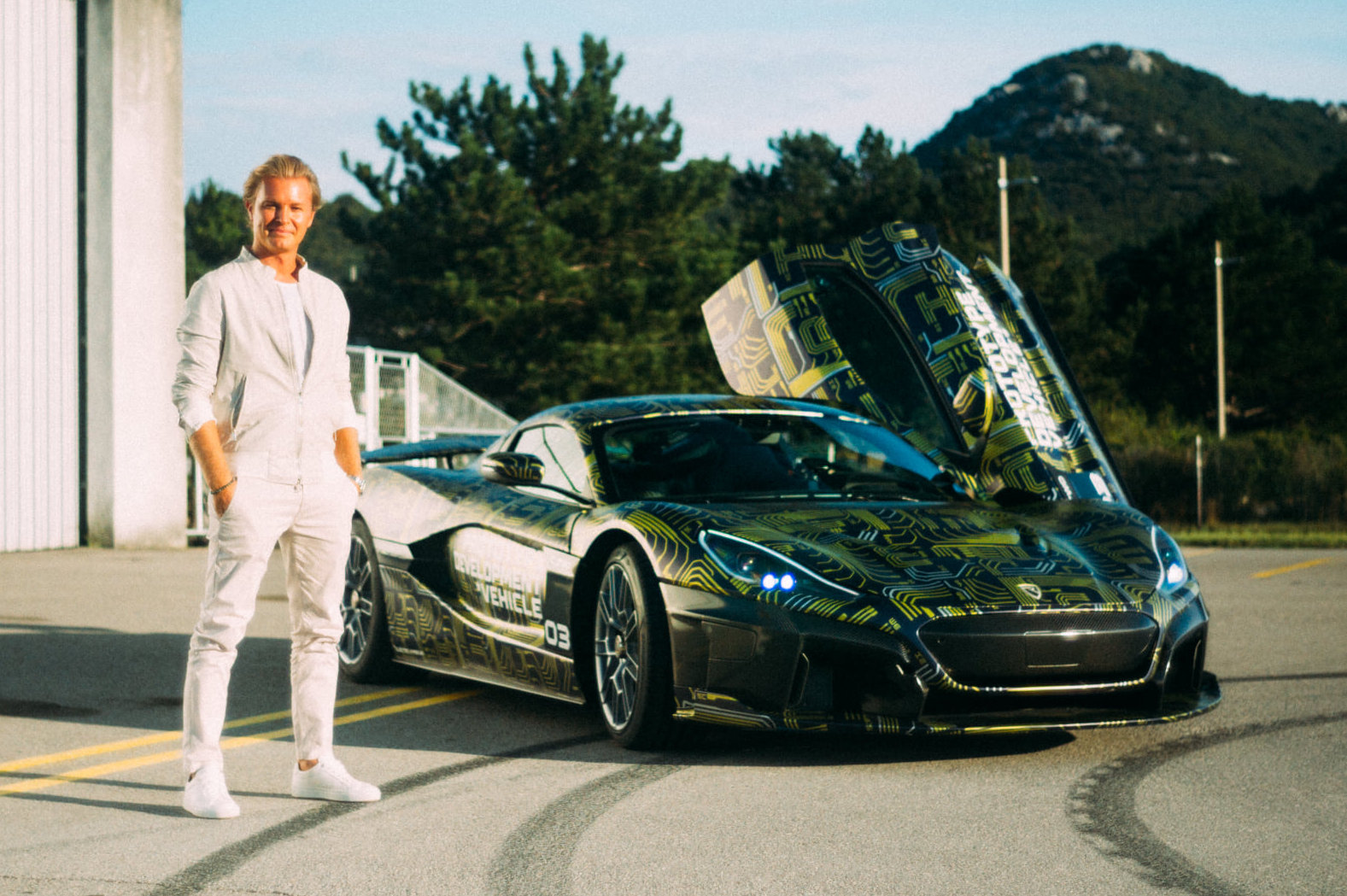 Rimac Delivers First Production Nevera… to F1 Champ Nico Rosberg