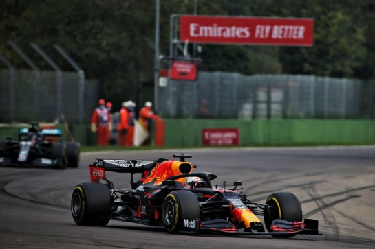 Max Verstappen (NLD) Red Bull Racing RB16.
01.11.2020. Formula 1 World Championship, Rd 13, Emilia Romagna Grand Prix, Imola, Italy, Race Day.
- www.xpbimages.com, EMail: requests@xpbimages.com © Copyright: Batchelor / XPB Images