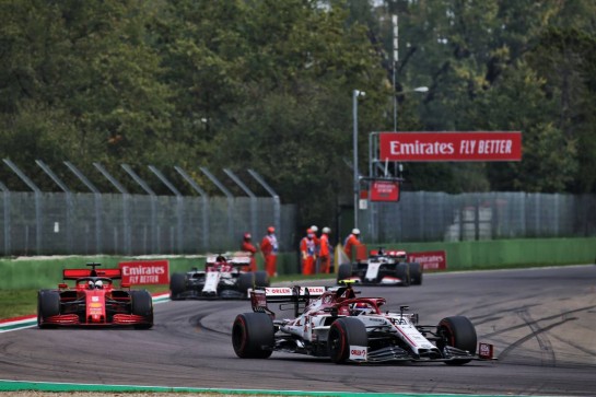Antonio Giovinazzi (ITA) Alfa Romeo Racing C39.
01.11.2020. Formula 1 World Championship, Rd 13, Emilia Romagna Grand Prix, Imola, Italy, Race Day.
- www.xpbimages.com, EMail: requests@xpbimages.com © Copyright: Batchelor / XPB Images