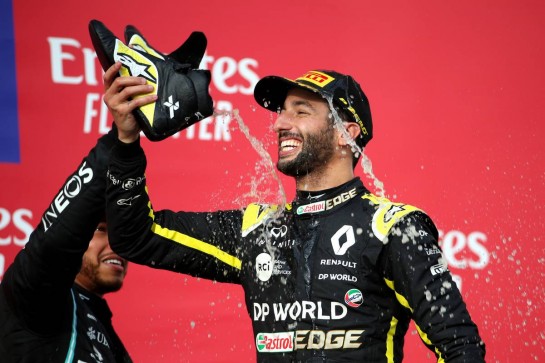 3rd place Daniel Ricciardo (AUS) Renault F1 Team RS20.
01.11.2020. Formula 1 World Championship, Rd 13, Emilia Romagna Grand Prix, Imola, Italy, Race Day. 
- www.xpbimages.com, EMail: requests@xpbimages.com © Copyright: Batchelor / XPB Images