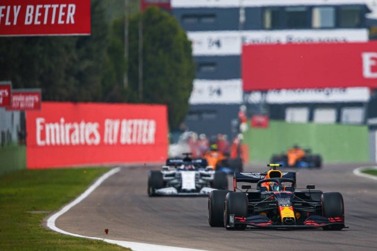 Alexander Albon (THA) Red Bull Racing RB16.
01.11.2020. Formula 1 World Championship, Rd 13, Emilia Romagna Grand Prix, Imola, Italy, Race Day.
- www.xpbimages.com, EMail: requests@xpbimages.com © Copyright: FIA Pool Image for Editorial Use Only