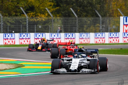Pierre Gasly (FRA) AlphaTauri AT01.
01.11.2020. Formula 1 World Championship, Rd 13, Emilia Romagna Grand Prix, Imola, Italy, Race Day.
- www.xpbimages.com, EMail: requests@xpbimages.com © Copyright: FIA Pool Image for Editorial Use Only