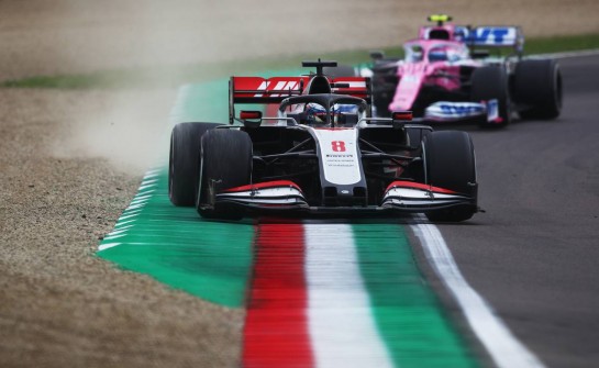 Romain Grosjean (FRA) Haas F1 Team VF-20.
01.11.2020. Formula 1 World Championship, Rd 13, Emilia Romagna Grand Prix, Imola, Italy, Race Day.
- www.xpbimages.com, EMail: requests@xpbimages.com © Copyright: FIA Pool Image for Editorial Use Only