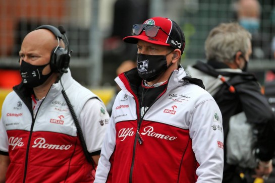 Kimi Raikkonen (FIN) Alfa Romeo Racing on the grid.
15.11.2020. Formula 1 World Championship, Rd 14, Turkish Grand Prix, Istanbul, Turkey, Race Day.
- www.xpbimages.com, EMail: requests@xpbimages.com © Copyright: Batchelor / XPB Images