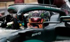Race winner and World Champion Lewis Hamilton (GBR) Mercedes AMG F1 W11 celebrates in parc ferme.