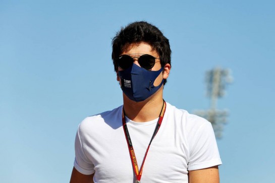 Lance Stroll (CDN) Racing Point F1 Team.
26.11.2020. Formula 1 World Championship, Rd 15, Bahrain Grand Prix, Sakhir, Bahrain, Preparation Day.
- www.xpbimages.com, EMail: requests@xpbimages.com © Copyright: Moy / XPB Images