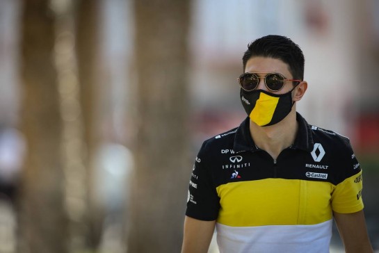 Esteban Ocon (FRA) Renault F1 Team.
26.11.2020. Formula 1 World Championship, Rd 15, Bahrain Grand Prix, Sakhir, Bahrain, Preparation Day.
- www.xpbimages.com, EMail: requests@xpbimages.com © Copyright: Charniaux / XPB Images
