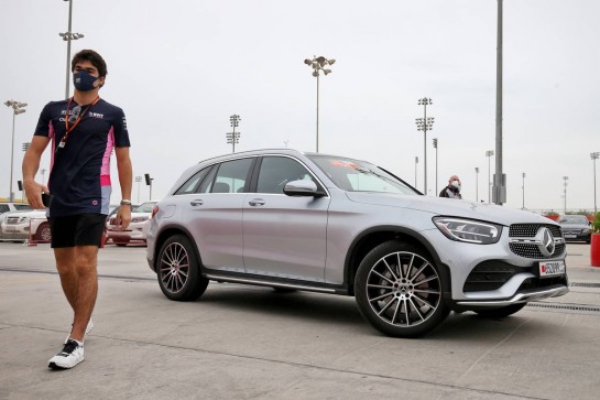 Lance Stroll (CDN) Racing Point F1 Team.
27.11.2020. Formula 1 World Championship, Rd 15, Bahrain Grand Prix, Sakhir, Bahrain, Practice Day
- www.xpbimages.com, EMail: requests@xpbimages.com © Copyright: Moy / XPB Images