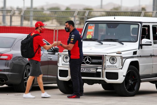 Sebastian Vettel (GER) Ferrari.
27.11.2020. Formula 1 World Championship, Rd 15, Bahrain Grand Prix, Sakhir, Bahrain, Practice Day
- www.xpbimages.com, EMail: requests@xpbimages.com © Copyright: Moy / XPB Images