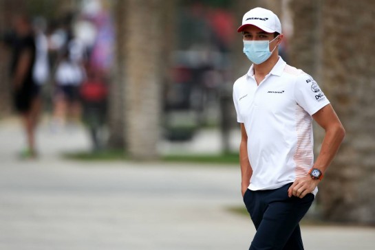 Lando Norris (GBR) McLaren.
27.11.2020. Formula 1 World Championship, Rd 15, Bahrain Grand Prix, Sakhir, Bahrain, Practice Day
- www.xpbimages.com, EMail: requests@xpbimages.com © Copyright: Charniaux / XPB Images