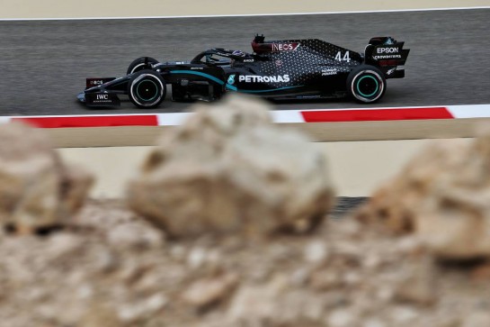 Lewis Hamilton (GBR) Mercedes AMG F1 W11.
27.11.2020. Formula 1 World Championship, Rd 15, Bahrain Grand Prix, Sakhir, Bahrain, Practice Day
- www.xpbimages.com, EMail: requests@xpbimages.com © Copyright: Moy / XPB Images