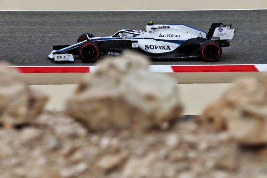 Nicholas Latifi (CDN) Williams Racing FW43.
27.11.2020. Formula 1 World Championship, Rd 15, Bahrain Grand Prix, Sakhir, Bahrain, Practice Day
- www.xpbimages.com, EMail: requests@xpbimages.com © Copyright: Moy / XPB Images