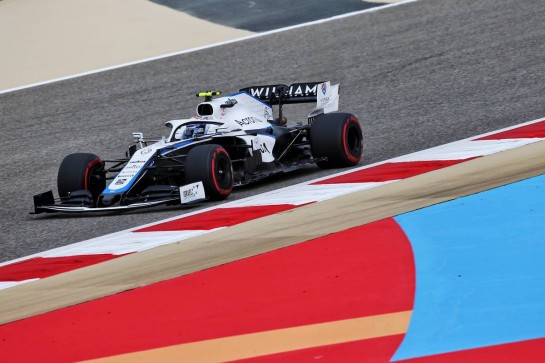 Nicholas Latifi (CDN) Williams Racing FW43.
27.11.2020. Formula 1 World Championship, Rd 15, Bahrain Grand Prix, Sakhir, Bahrain, Practice Day
- www.xpbimages.com, EMail: requests@xpbimages.com © Copyright: Moy / XPB Images