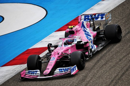 Lance Stroll (CDN) Racing Point F1 Team RP20.
27.11.2020. Formula 1 World Championship, Rd 15, Bahrain Grand Prix, Sakhir, Bahrain, Practice Day
- www.xpbimages.com, EMail: requests@xpbimages.com © Copyright: Batchelor / XPB Images