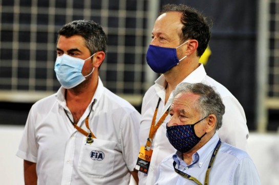 Jean Todt (FRA) FIA President on the grid.
29.11.2020. Formula 1 World Championship, Rd 15, Bahrain Grand Prix, Sakhir, Bahrain, Race Day.
- www.xpbimages.com, EMail: requests@xpbimages.com © Copyright: Moy / XPB Images