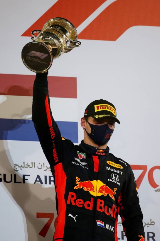 2nd place Max Verstappen (NLD) Red Bull Racing RB16.
29.11.2020. Formula 1 World Championship, Rd 15, Bahrain Grand Prix, Sakhir, Bahrain, Race Day.
- www.xpbimages.com, EMail: requests@xpbimages.com © Copyright: Batchelor / XPB Images