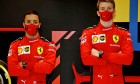 Ferrari's Antonio Fuoco and Robert Shwartzman