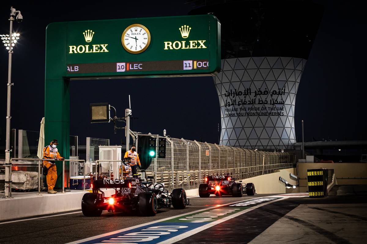 Valtteri Bottas (FIN) Mercedes AMG F1 W11. 12.12.2020. Formula 1 World Championship, Rd 17, Abu Dhabi Grand Prix