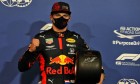 Max Verstappen (NLD) Red Bull Racing celebrates with the Pirelli Pole Position Award in qualifying parc ferme. 12.12.2020. Formula 1 World Championship, Rd 17, Abu Dhabi Grand Prix