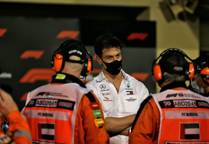 Toto Wolff (GER) Mercedes AMG F1 Shareholder and Executive Director. 13.12.2020. Formula 1 World Championship, Rd 17, Abu Dhabi Grand Prix