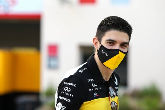 Esteban Ocon (FRA) Renault F1 Team.
03.12.2020. Formula 1 World Championship, Rd 16, Sakhir Grand Prix, Sakhir, Bahrain, Preparation Day.
- www.xpbimages.com, EMail: requests@xpbimages.com © Copyright: Charniaux / XPB Images