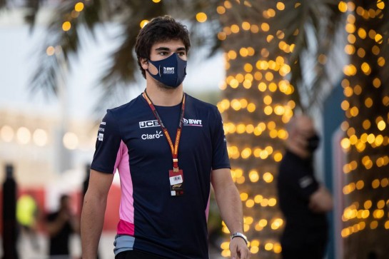 Lance Stroll (CDN) Racing Point F1 Team.
03.12.2020. Formula 1 World Championship, Rd 16, Sakhir Grand Prix, Sakhir, Bahrain, Preparation Day.
- www.xpbimages.com, EMail: requests@xpbimages.com © Copyright: Bearne / XPB Images