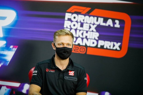 Kevin Magnussen (DEN) Haas F1 Team in the FIA Press Conference.
03.12.2020. Formula 1 World Championship, Rd 16, Sakhir Grand Prix, Sakhir, Bahrain, Preparation Day.
- www.xpbimages.com, EMail: requests@xpbimages.com © Copyright: FIA Pool Image for Editorial Use Only