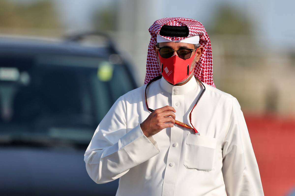 Sheikh Salman bin Isa Al-Khalifa (BRN) Chief Executive of Bahrain International Circuit. 04.12.2020. Formula 1 World Championship, Rd 16, Sakhir Grand Prix, Sakhir