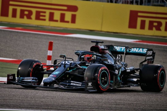 George Russell (GBR) Mercedes AMG F1 W11.
04.12.2020. Formula 1 World Championship, Rd 16, Sakhir Grand Prix, Sakhir, Bahrain, Practice Day
- www.xpbimages.com, EMail: requests@xpbimages.com © Copyright: Batchelor / XPB Images