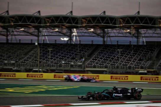 George Russell (GBR) Mercedes AMG F1 W11.
04.12.2020. Formula 1 World Championship, Rd 16, Sakhir Grand Prix, Sakhir, Bahrain, Practice Day
- www.xpbimages.com, EMail: requests@xpbimages.com © Copyright: Batchelor / XPB Images