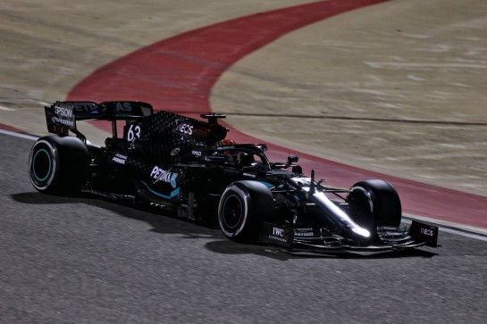George Russell (GBR) Mercedes AMG F1 W11.
04.12.2020. Formula 1 World Championship, Rd 16, Sakhir Grand Prix, Sakhir, Bahrain, Practice Day
- www.xpbimages.com, EMail: requests@xpbimages.com © Copyright: Moy / XPB Images