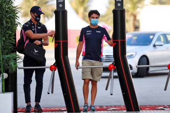 Sergio Perez (MEX) Racing Point F1 Team.
05.12.2020. Formula 1 World Championship, Rd 16, Sakhir Grand Prix, Sakhir, Bahrain, Qualifying Day.
- www.xpbimages.com, EMail: requests@xpbimages.com © Copyright: Bearne / XPB Images