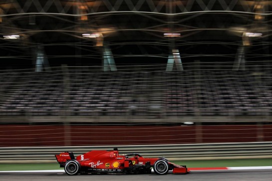 Sebastian Vettel (GER) Ferrari SF1000.
05.12.2020. Formula 1 World Championship, Rd 16, Sakhir Grand Prix, Sakhir, Bahrain, Qualifying Day.
- www.xpbimages.com, EMail: requests@xpbimages.com © Copyright: Batchelor / XPB Images