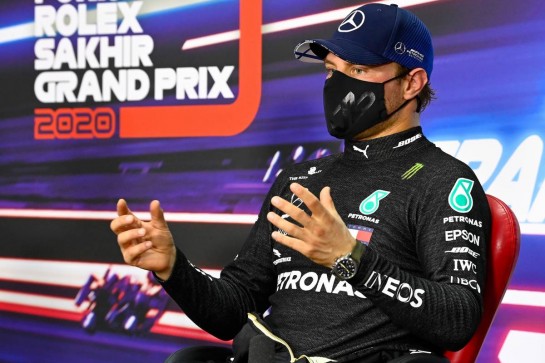 George Russell (GBR) Mercedes AMG F1 in the post qualifying FIA Press Conference.
05.12.2020. Formula 1 World Championship, Rd 16, Sakhir Grand Prix, Sakhir, Bahrain, Qualifying Day.
- www.xpbimages.com, EMail: requests@xpbimages.com © Copyright: FIA Pool Image for Editorial Use Only