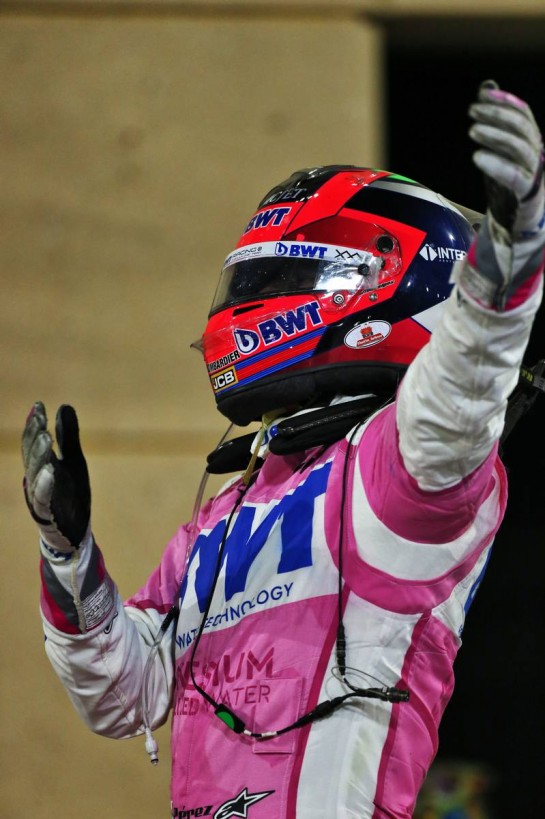 Race winner Sergio Perez (MEX) Racing Point F1 Team celebrates in parc ferme.
06.12.2020. Formula 1 World Championship, Rd 16, Sakhir Grand Prix, Sakhir, Bahrain, Race Day.
- www.xpbimages.com, EMail: requests@xpbimages.com © Copyright: Moy / XPB Images
