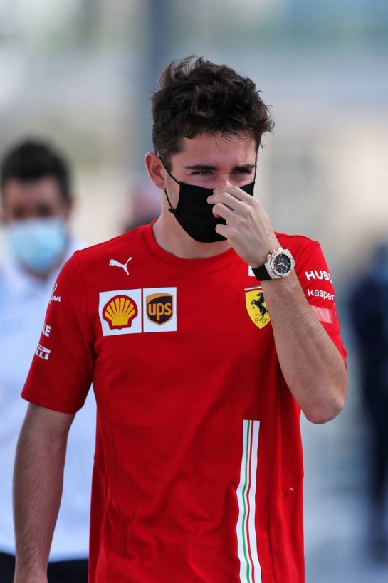 Charles Leclerc (MON) Ferrari.
10.12.2020. Formula 1 World Championship, Rd 17, Abu Dhabi Grand Prix, Yas Marina Circuit, Abu Dhabi, Preparation Day.
- www.xpbimages.com, EMail: requests@xpbimages.com © Copyright: Moy / XPB Images