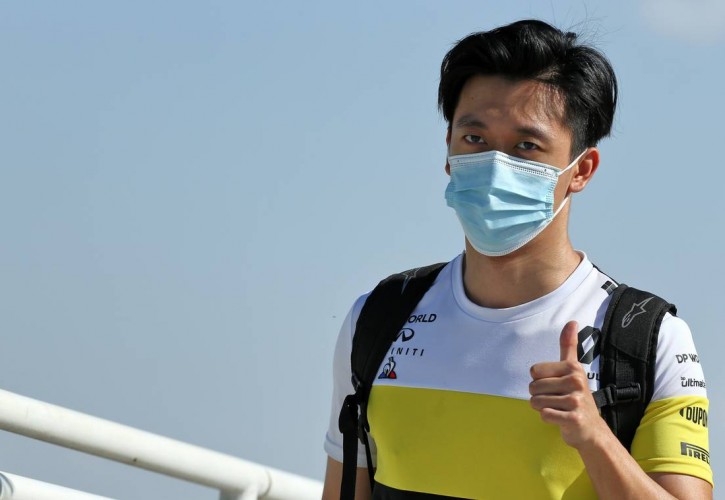 Guanyu Zhou (CHN) Renault F1 Team Test Driver.