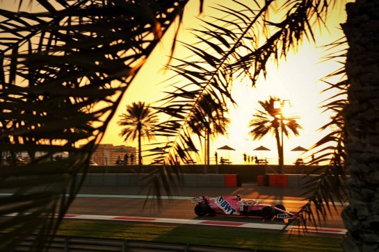 Sergio Perez (MEX) Racing Point F1 Team RP19.
11.12.2020. Formula 1 World Championship, Rd 17, Abu Dhabi Grand Prix, Yas Marina Circuit, Abu Dhabi, Practice Day.
- www.xpbimages.com, EMail: requests@xpbimages.com © Copyright: Batchelor / XPB Images