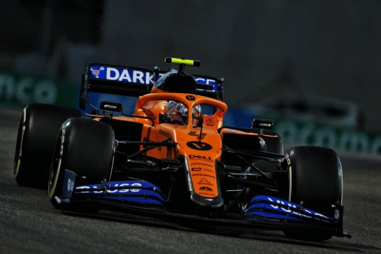 Lando Norris (GBR) McLaren MCL35.
11.12.2020. Formula 1 World Championship, Rd 17, Abu Dhabi Grand Prix, Yas Marina Circuit, Abu Dhabi, Practice Day.
- www.xpbimages.com, EMail: requests@xpbimages.com © Copyright: Moy / XPB Images