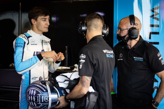 George Russell (GBR) Williams Racing.
12.12.2020. Formula 1 World Championship, Rd 17, Abu Dhabi Grand Prix, Yas Marina Circuit, Abu Dhabi, Qualifying Day.
- www.xpbimages.com, EMail: requests@xpbimages.com © Copyright: Bearne / XPB Images