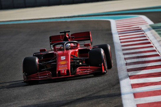 Sebastian Vettel (GER) Ferrari SF1000.
12.12.2020. Formula 1 World Championship, Rd 17, Abu Dhabi Grand Prix, Yas Marina Circuit, Abu Dhabi, Qualifying Day.
- www.xpbimages.com, EMail: requests@xpbimages.com © Copyright: Batchelor / XPB Images