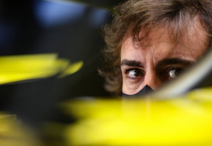 Fernando Alonso (ESP) Renault F1 Team RS20. 15.12.2020. Formula 1 Testing, Yas Marina Circuit, Abu Dhabi