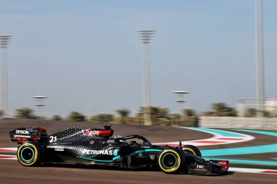 Nyck de Vries (NLD) Mercedes AMG F1 W11 Test Driver.
15.12.2020. Formula 1 Testing, Yas Marina Circuit, Abu Dhabi, Tuesday.
- www.xpbimages.com, EMail: requests@xpbimages.com © Copyright: Batchelor / XPB Images