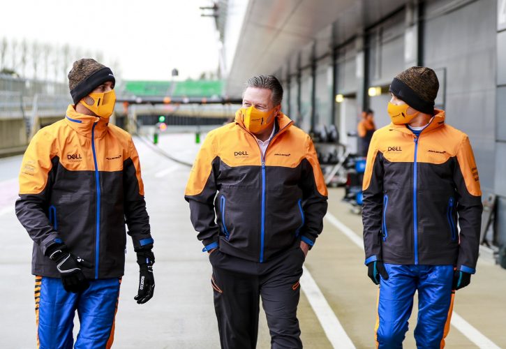 Mclaren official 2018 hot sale team waterproof jacket